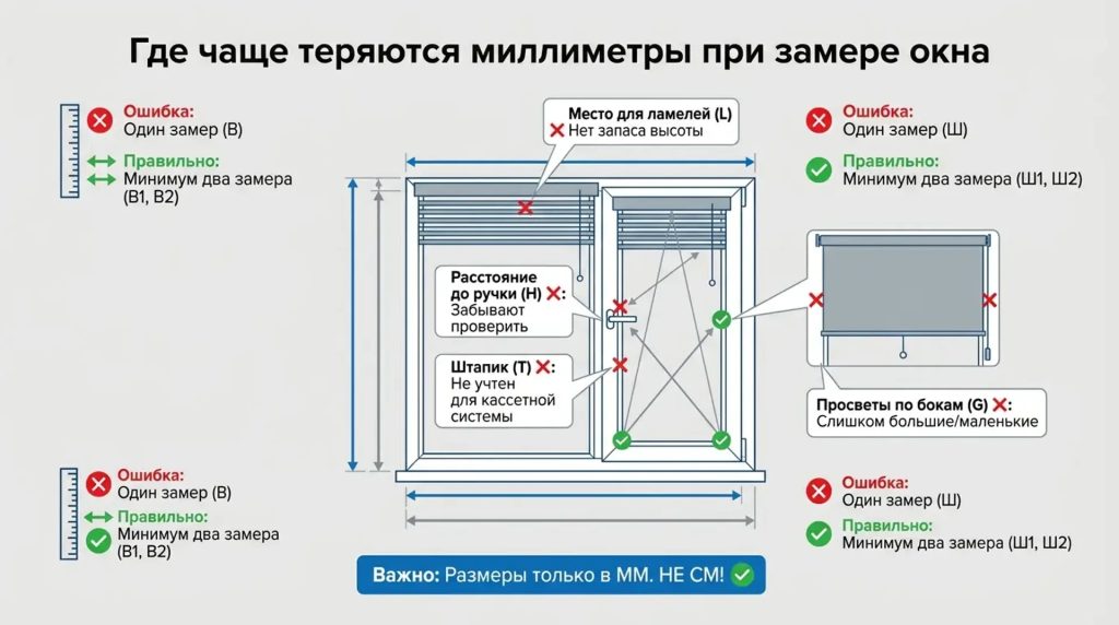 Где теряются миллиметры